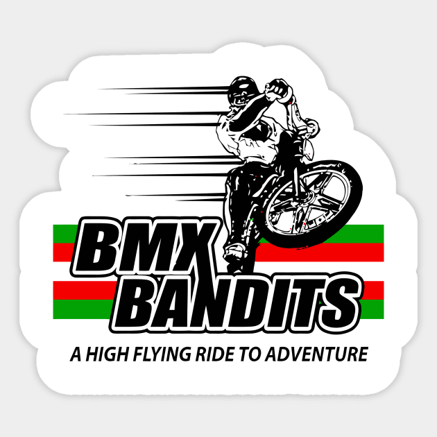 Bmx bandits Sticker by Niken12